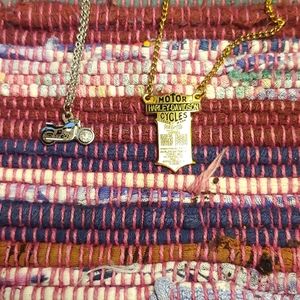 Vintage Harley Davidson necklaces